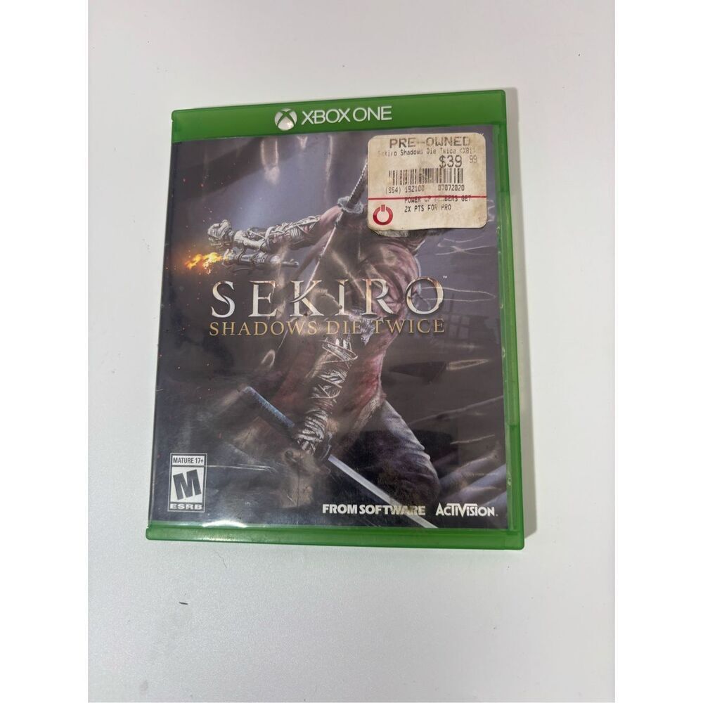Sekiro: Shadows Die Twice Xbox One  Xbox One video game